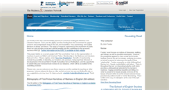 Desktop Screenshot of madnessandliterature.org